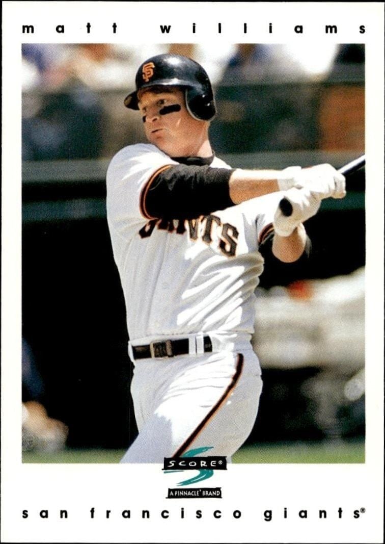 1997 Score Matt Williams #238 trading card