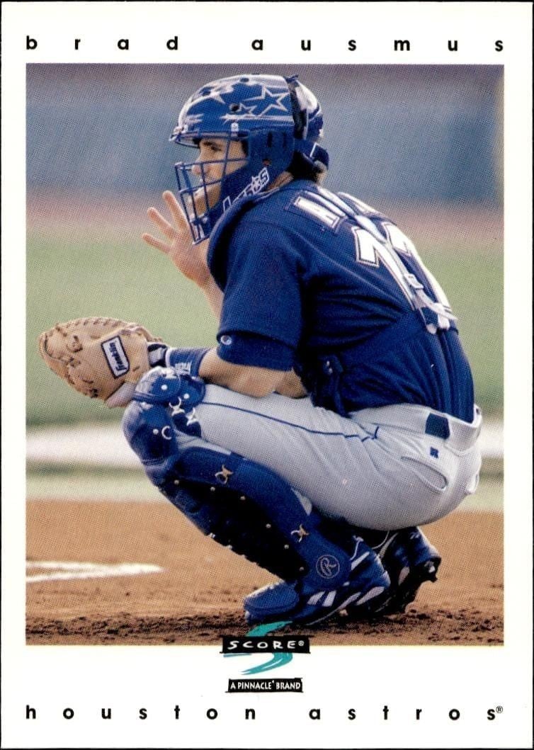 1997 Pinnacle Score Brad Ausmus #370 baseball trading card front
