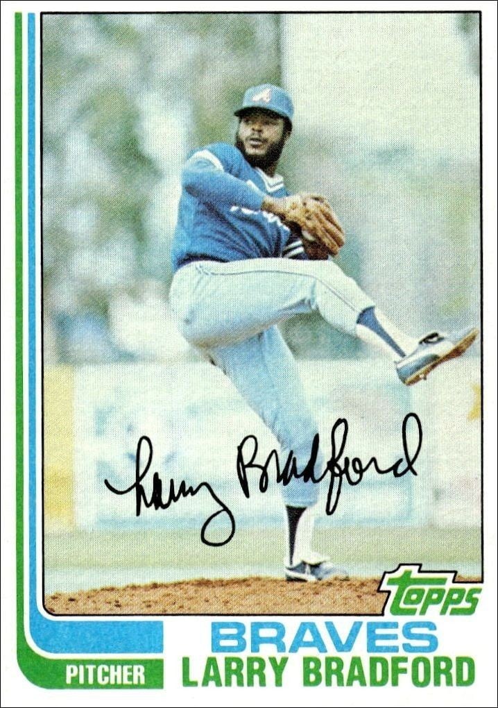 1982 Topps Larry Bradford #271 trading card