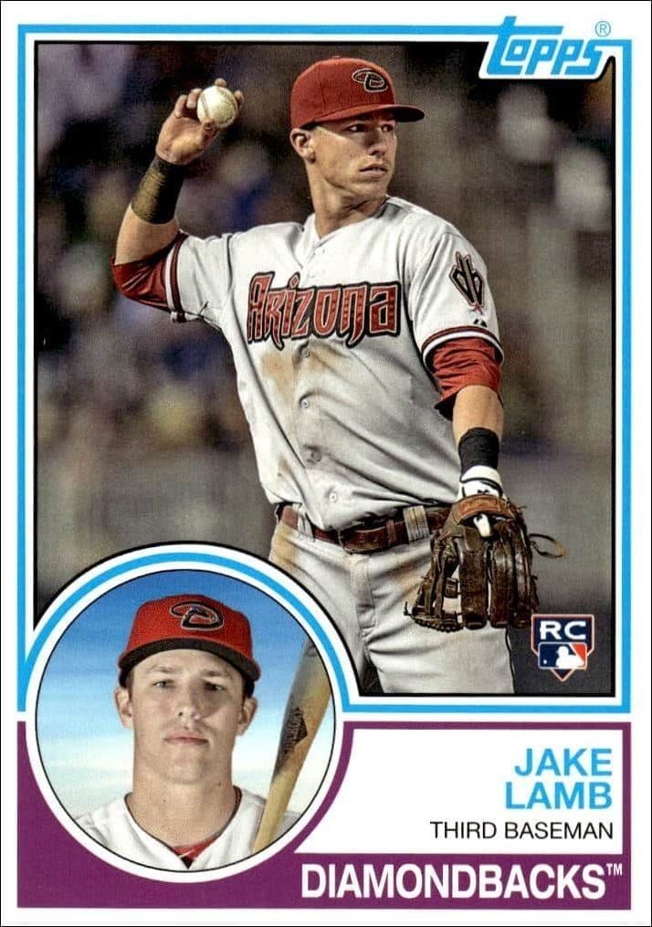 2015 Topps Archives Jake Lamb #258 trading card