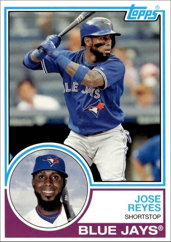 2015 Topps Archives Jose Reyes #274 trading card