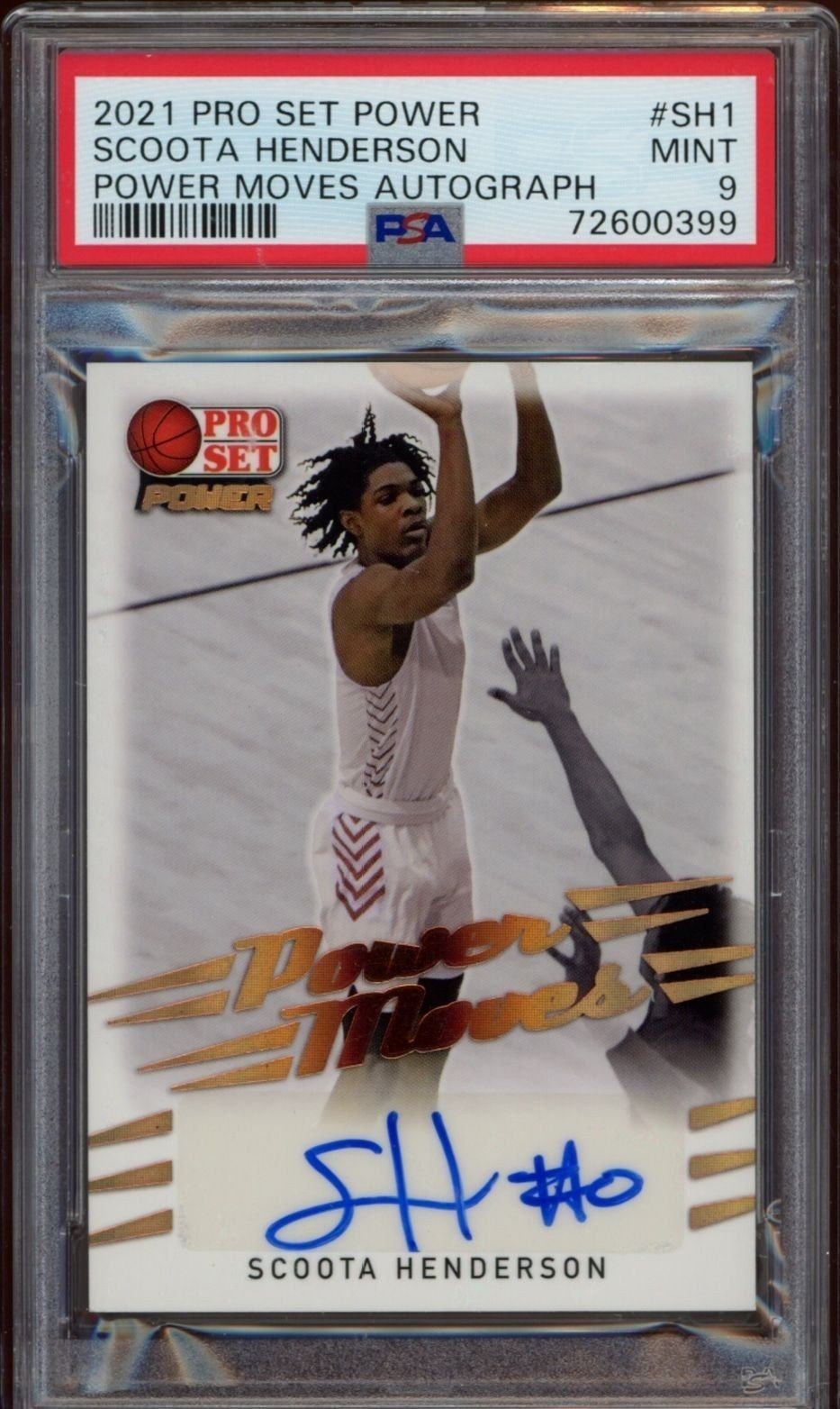2021-22 Pro-Set Power Scoot Henderson #PM-SH1 trading card