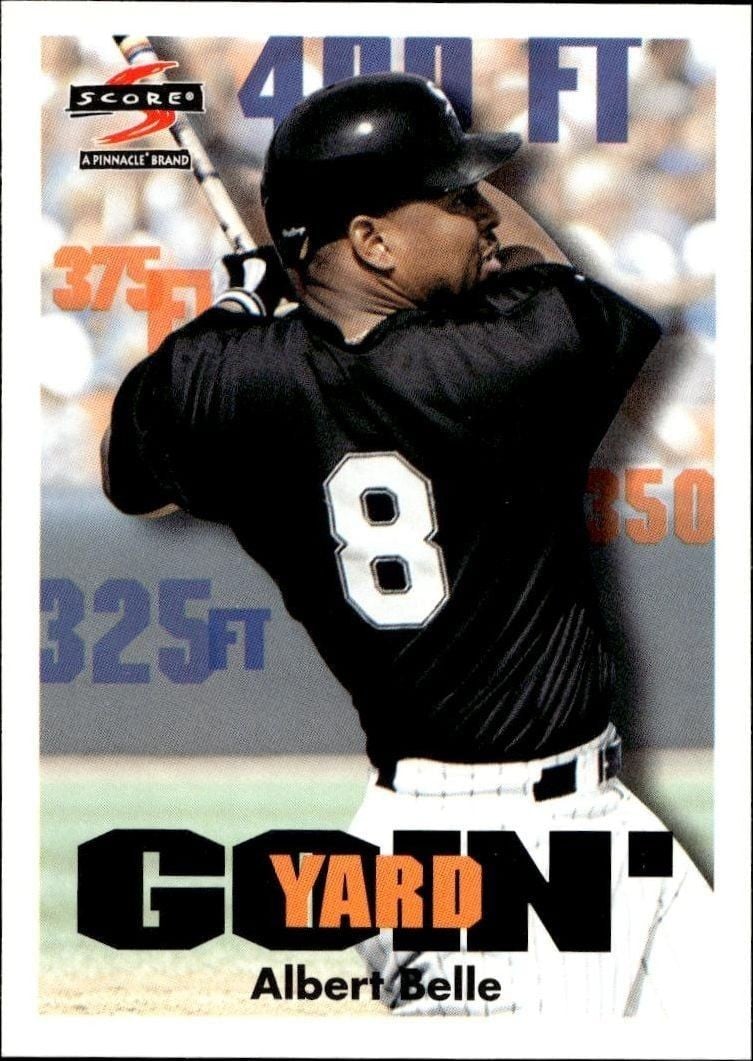 1997 Score Albert Belle #495 trading card