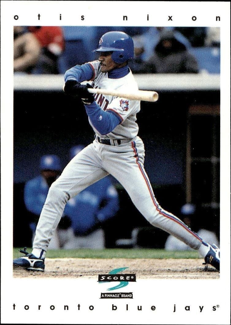 1997 Score Otis Nixon #408 trading card