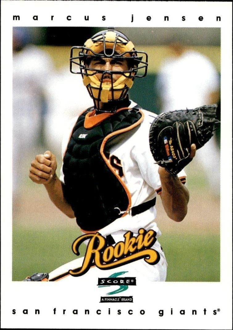 1997 Score Marcus Jensen #327 trading card