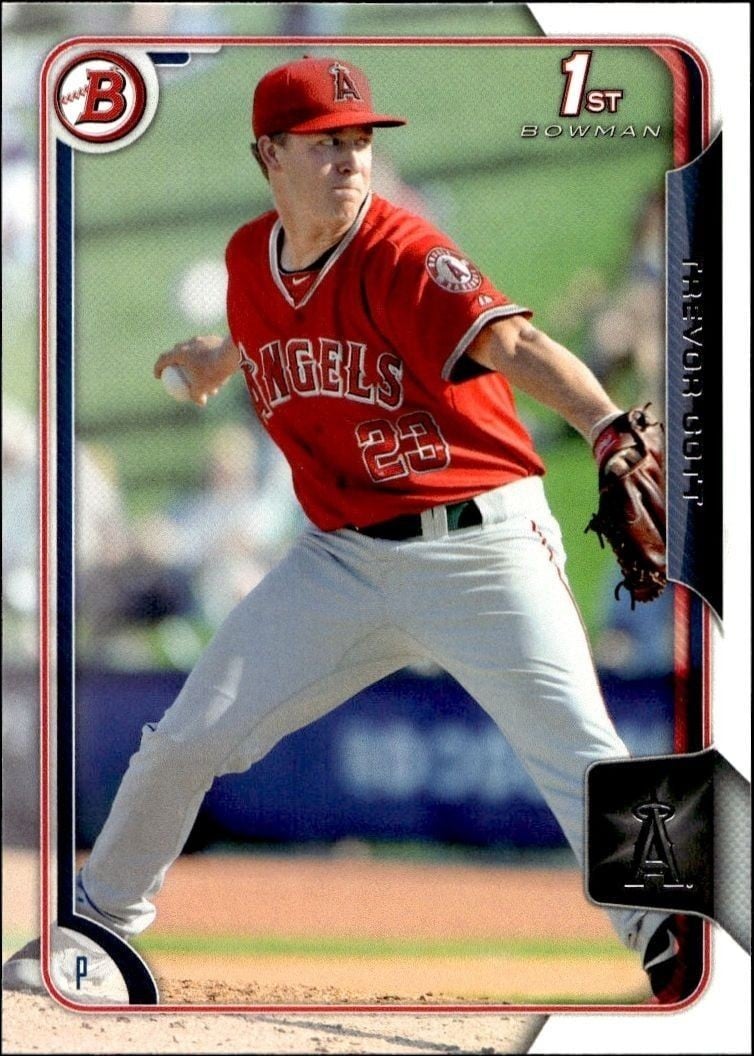 2015 Bowman Draft Trevor Gott #BP17 trading card