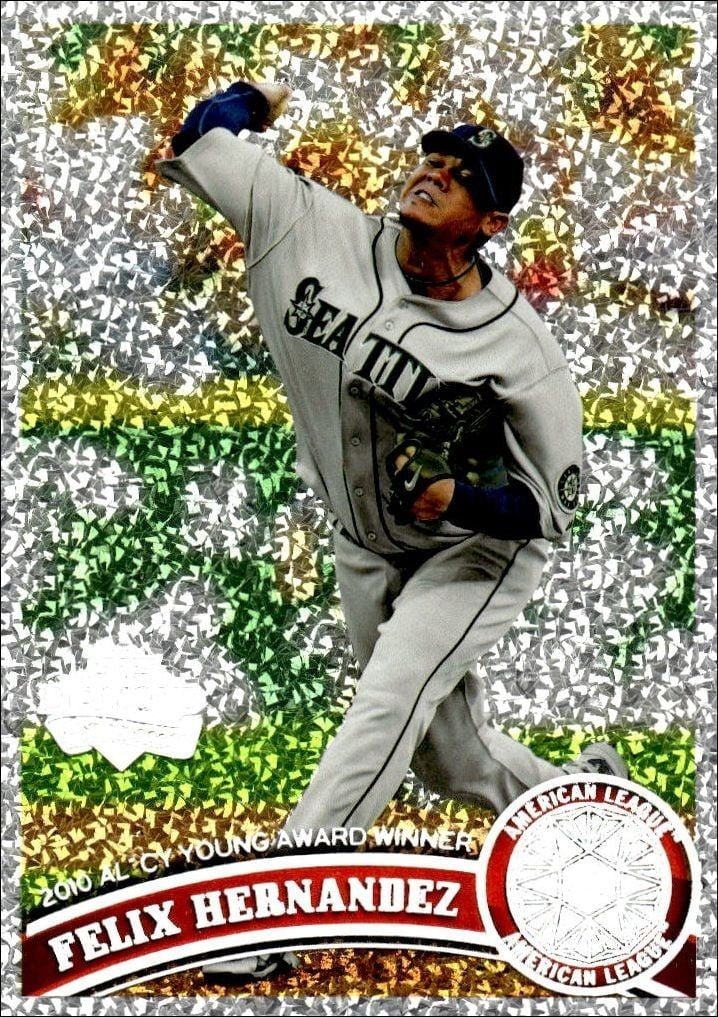 2011 Topps Felix Hernandez #168 trading card