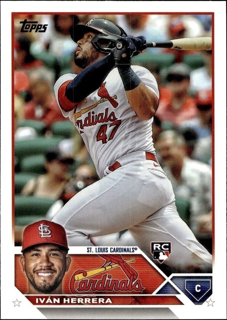 Ivan Herrera 2023 Topps #58 Baseball Trading Card - Front 2023 Topps Ivan Herrera #58 baseball trading card front