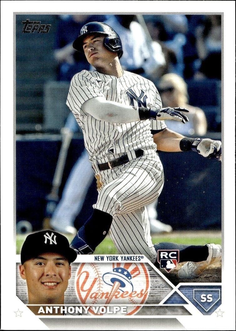 2023 Topps Series 2 Anthony Volpe #460 baseball trading card front