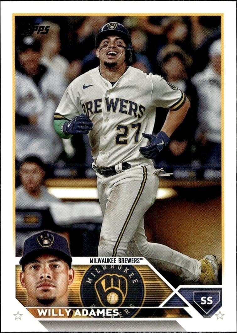 2023 Topps Series 1 Willy Adames #106 trading card