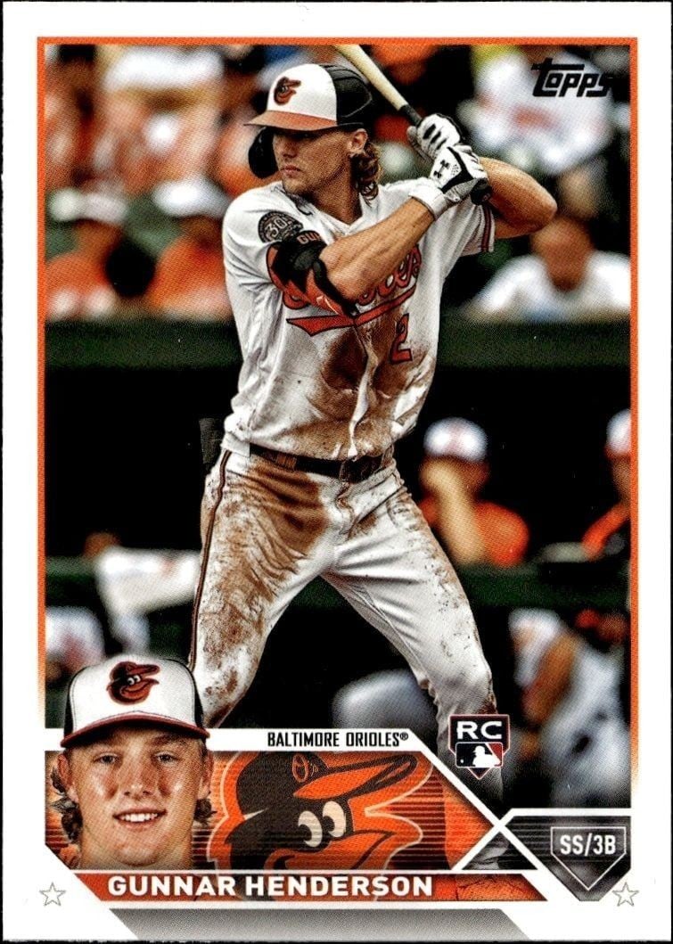 2023 Topps Series 1 Gunnar Henderson #206 trading card