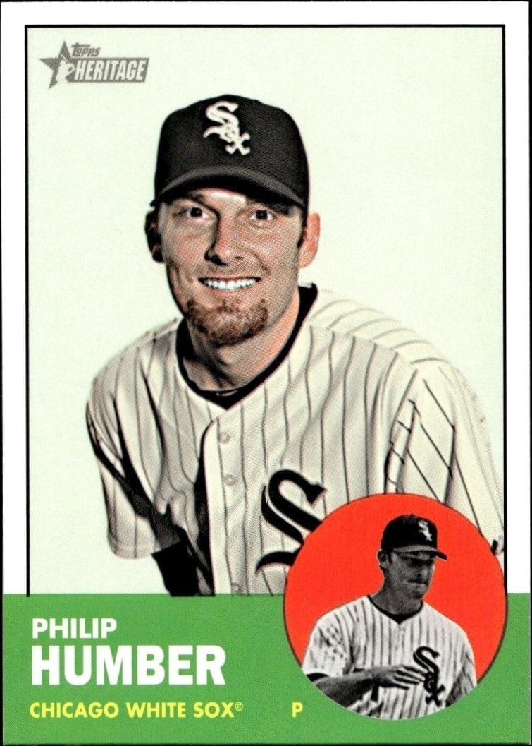 2012 Topps Philip Humber #H601 baseball trading card front