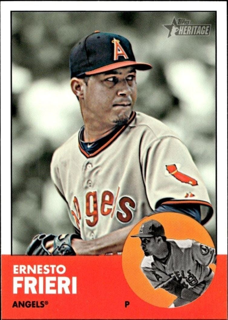 2012 Topps Heritage High Number Ernesto Frieri #H593 trading card