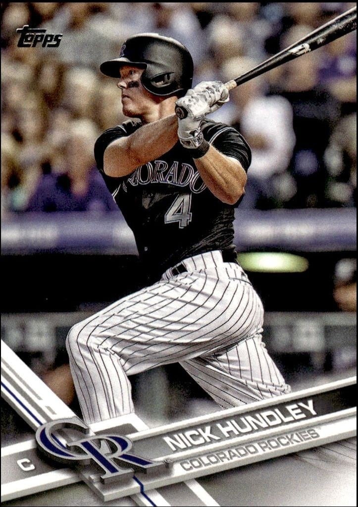 2017 Topps Series 1 Nick Hundley #108 trading card