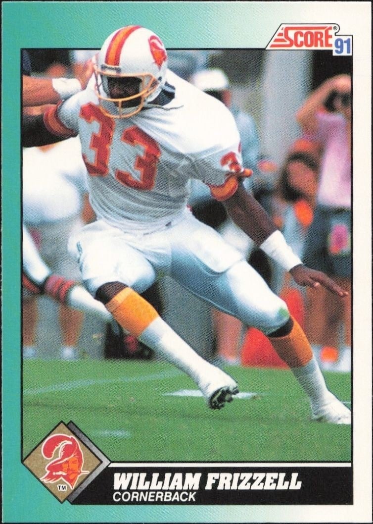 1991 Score Supplemental William Frizzell #48T trading card