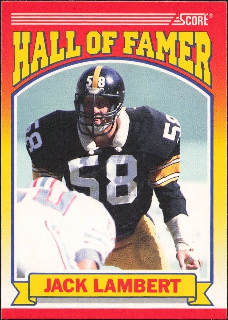 1990 Score Jack Lambert #598 trading card