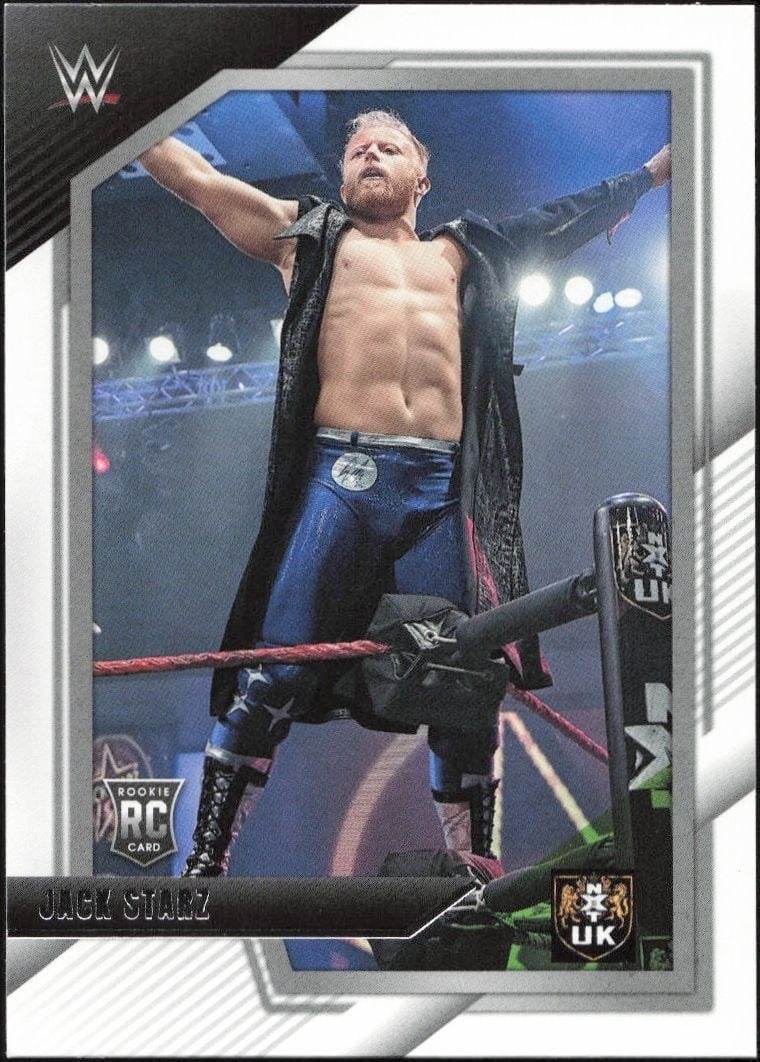 2022 Panini WWE NXT UK Jack Starz #9 trading card