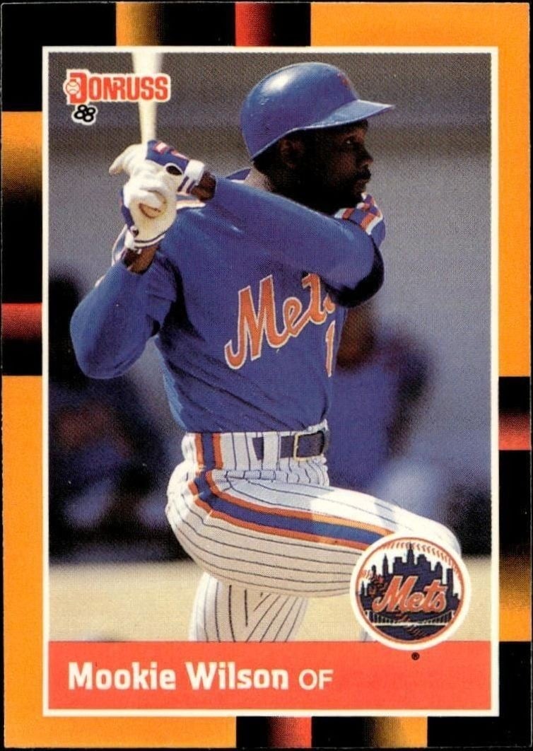 1988 Donruss Baseball's Best Mookie Wilson #208 trading card