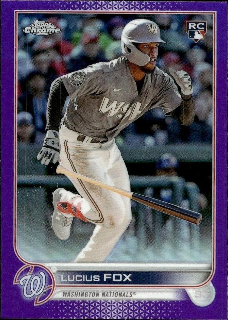 2022 Topps Chrome Update Lucius Fox #USC181 trading card