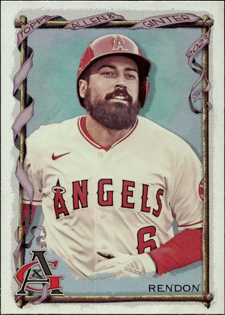 2023 Topps Allen & Ginter Anthony Rendon #163 trading card