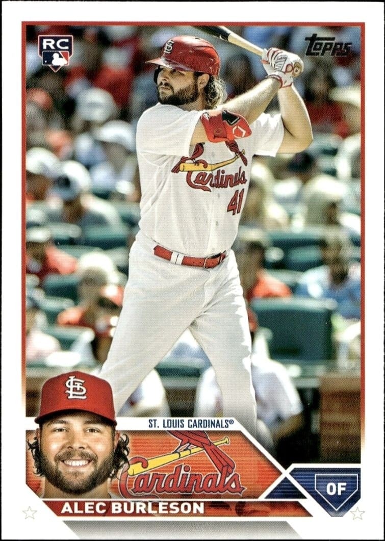 2023 Topps Series 2 Alec Burleson #622 trading card