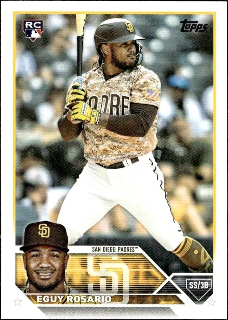 2023 Topps Series 2 Eguy Rosario #576 trading card