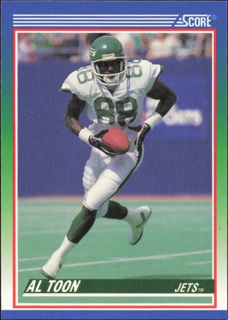 1990 Score Al Toon #346 trading card
