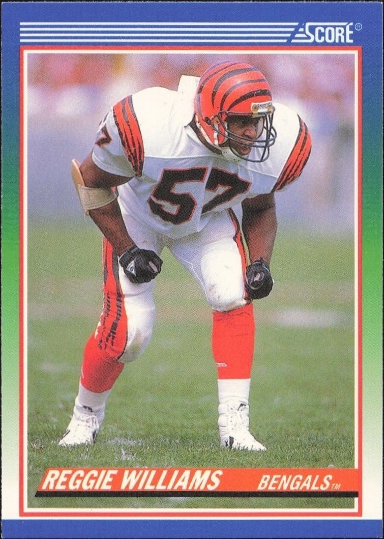 1990 Score Reggie Williams #404 trading card