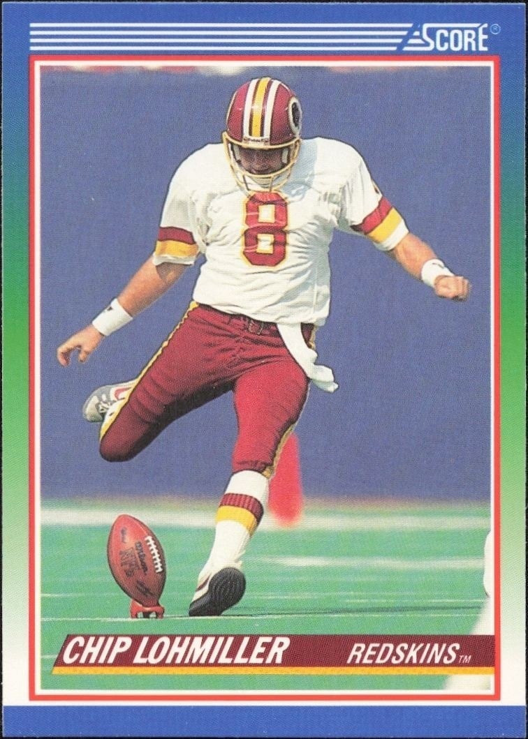 1990 Score Chip Lohmiller #341 trading card