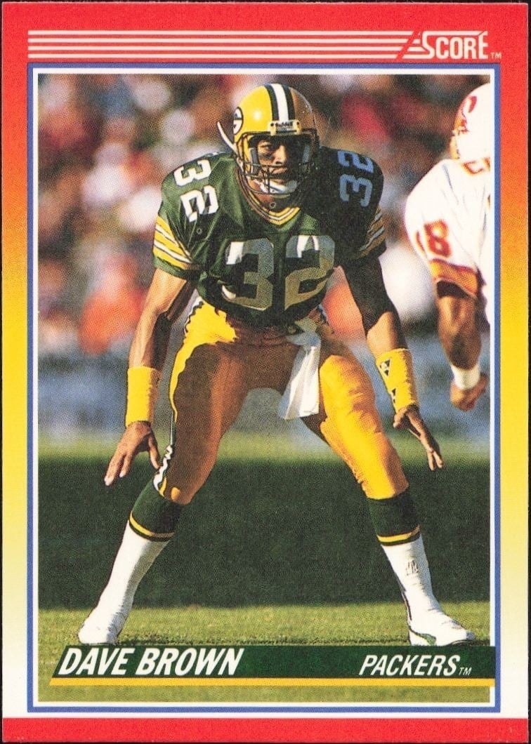 1990 Score Dave Brown #229 trading card