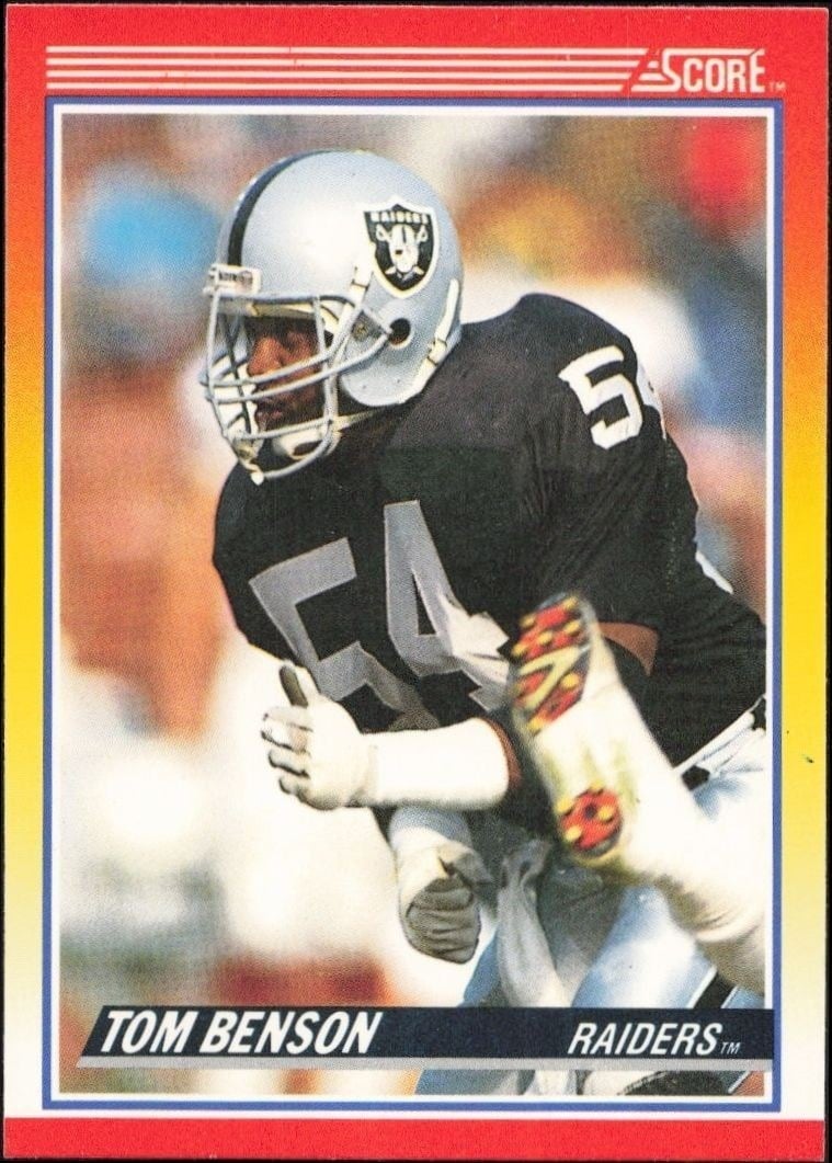 1990 Score Tom Benson #223 trading card