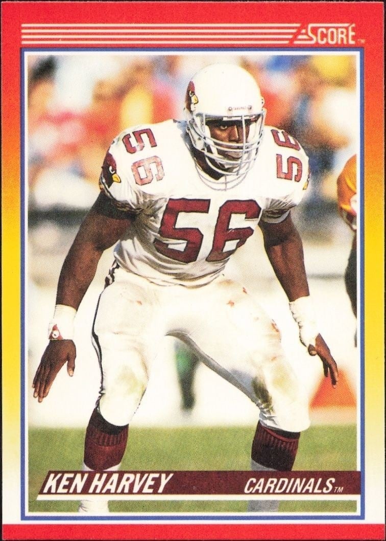 1990 Score Ken Harvey #247 trading card