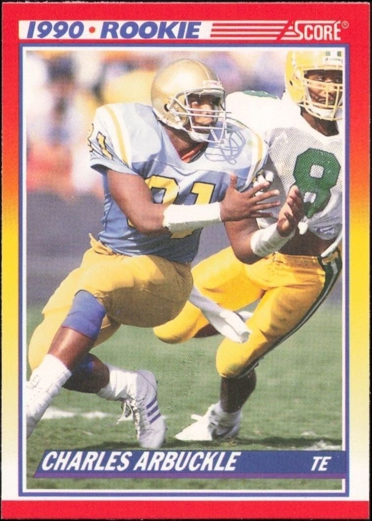 1990 Score Charles Arbuckle #639 trading card