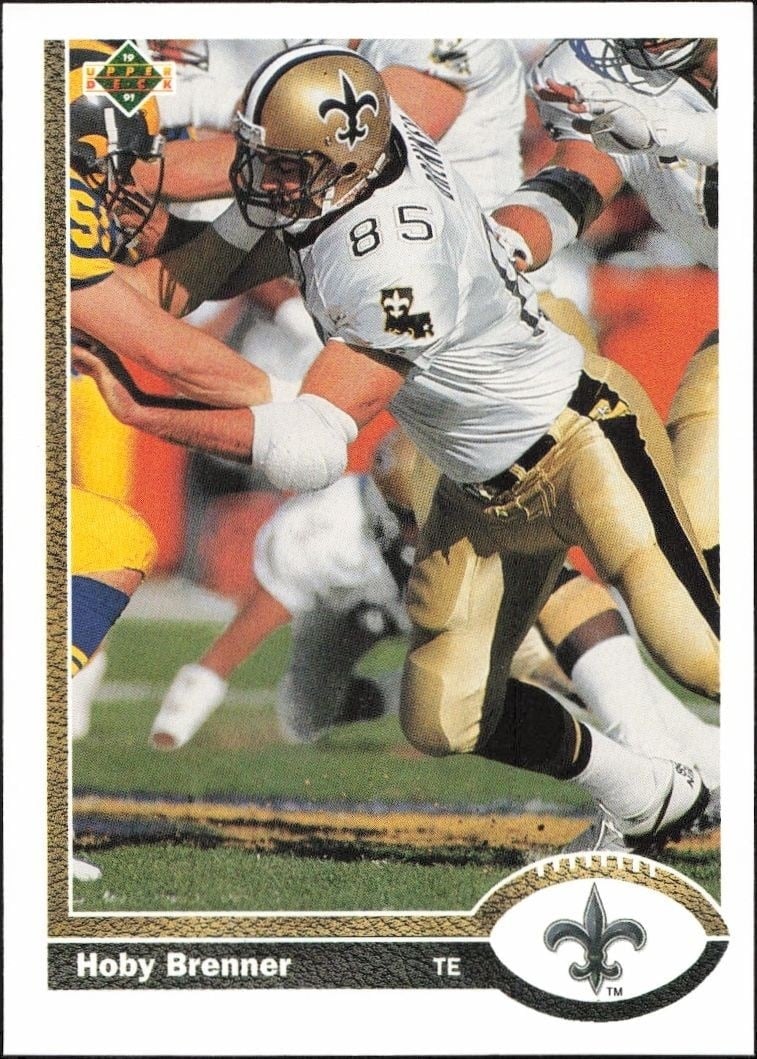 1991 Upper-Deck Hoby Brenner #391 trading card