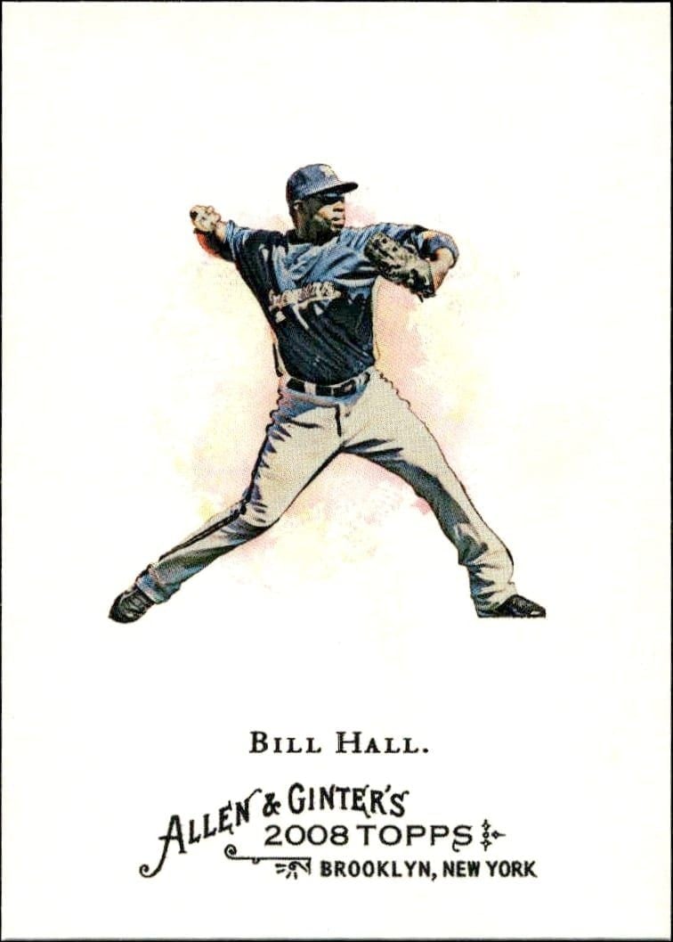 2008 Topps Allen & Ginter Bill Hall #34 trading card