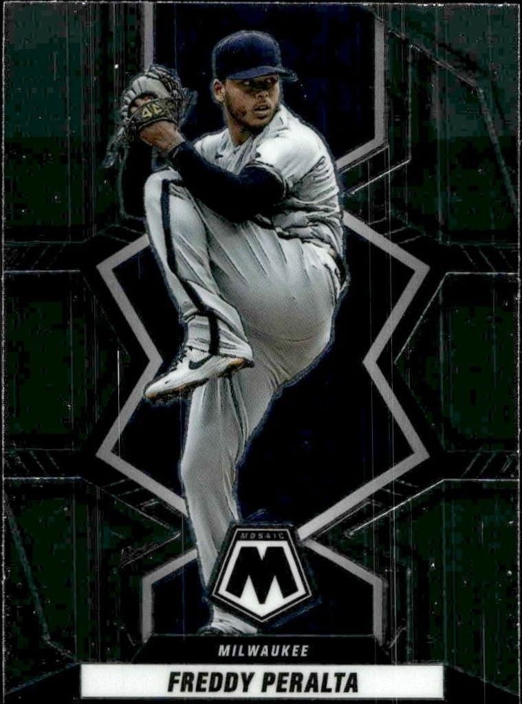 2022 Panini Mosaic Freddy Peralta #119 trading card