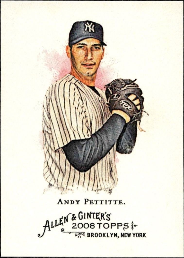 2008 Topps Allen & Ginter Andy Pettitte #138 trading card