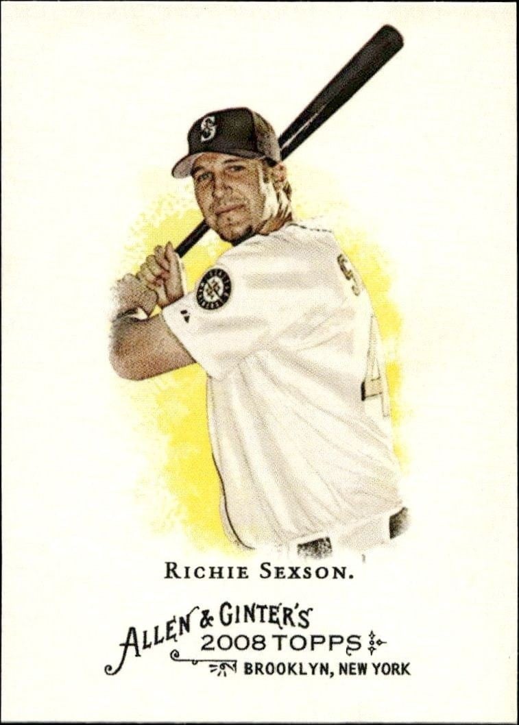 2008 Topps Allen & Ginter Richie Sexson #328 trading card