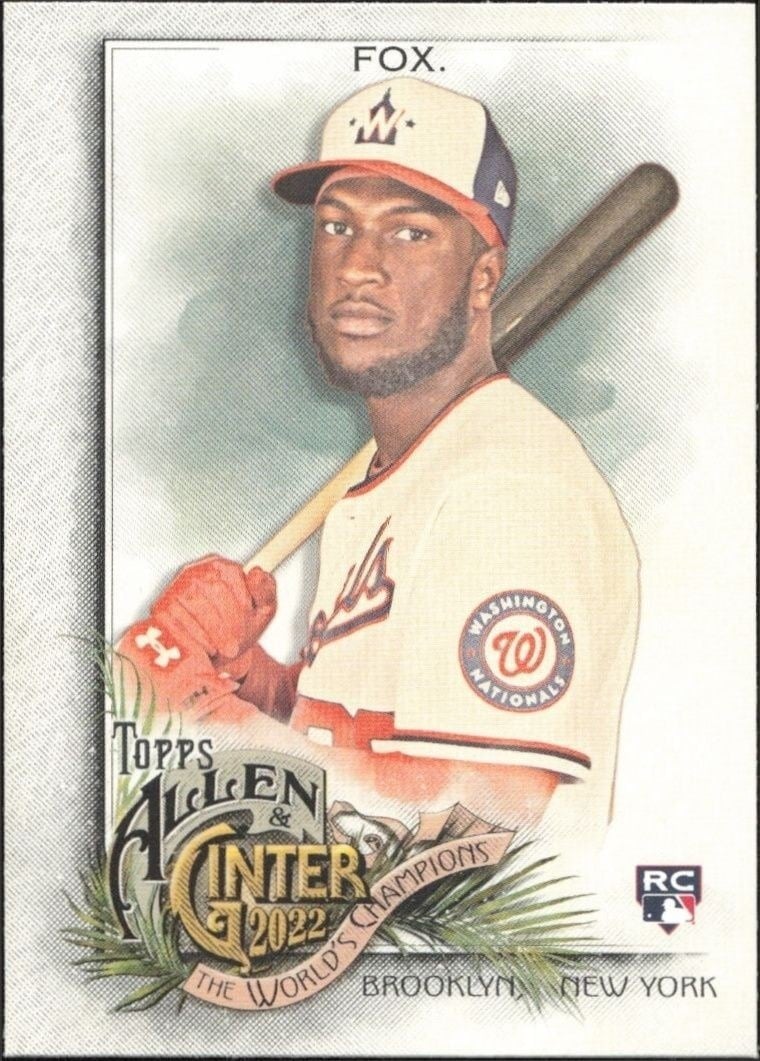 2022 Topps Allen & Ginter Lucius Fox #300 trading card