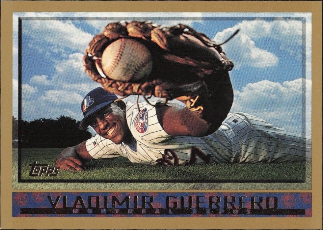 1998 Topps Series 1 Vladimir Guerrero #5 trading card