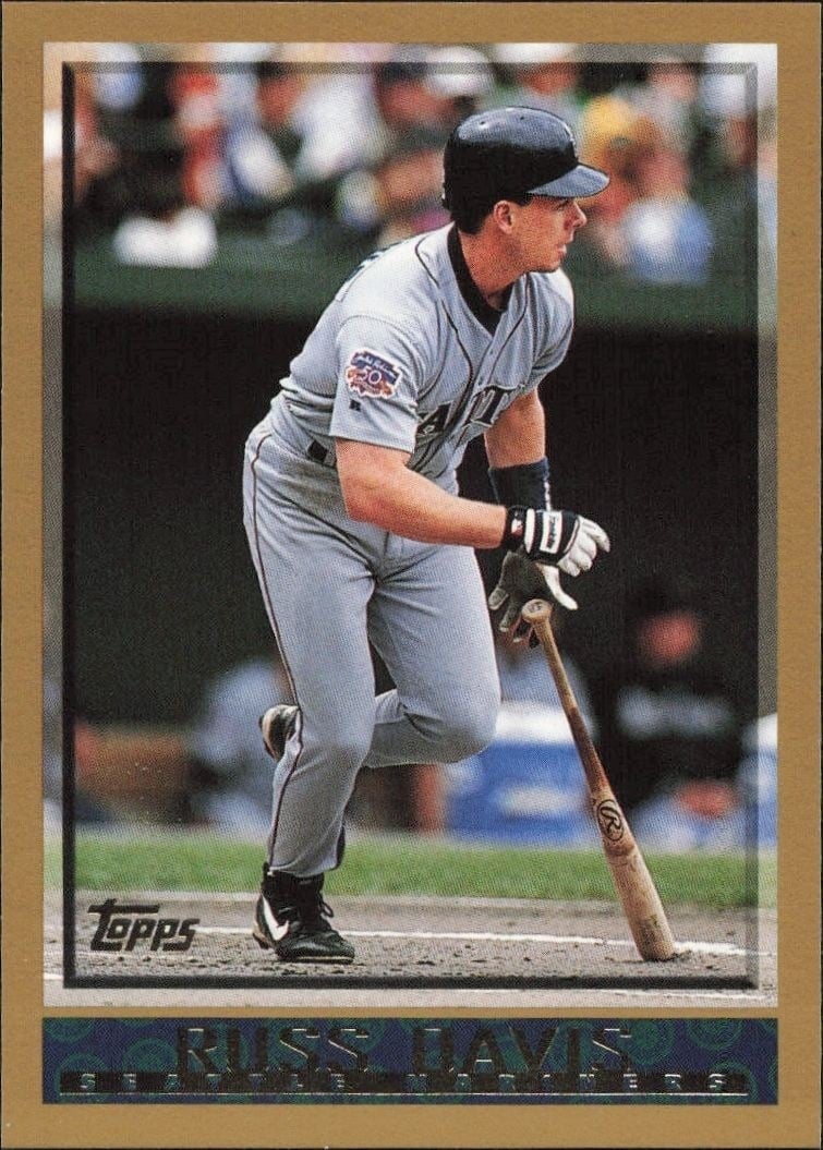 1998 Topps Series 1 Russ Davis #202 trading card