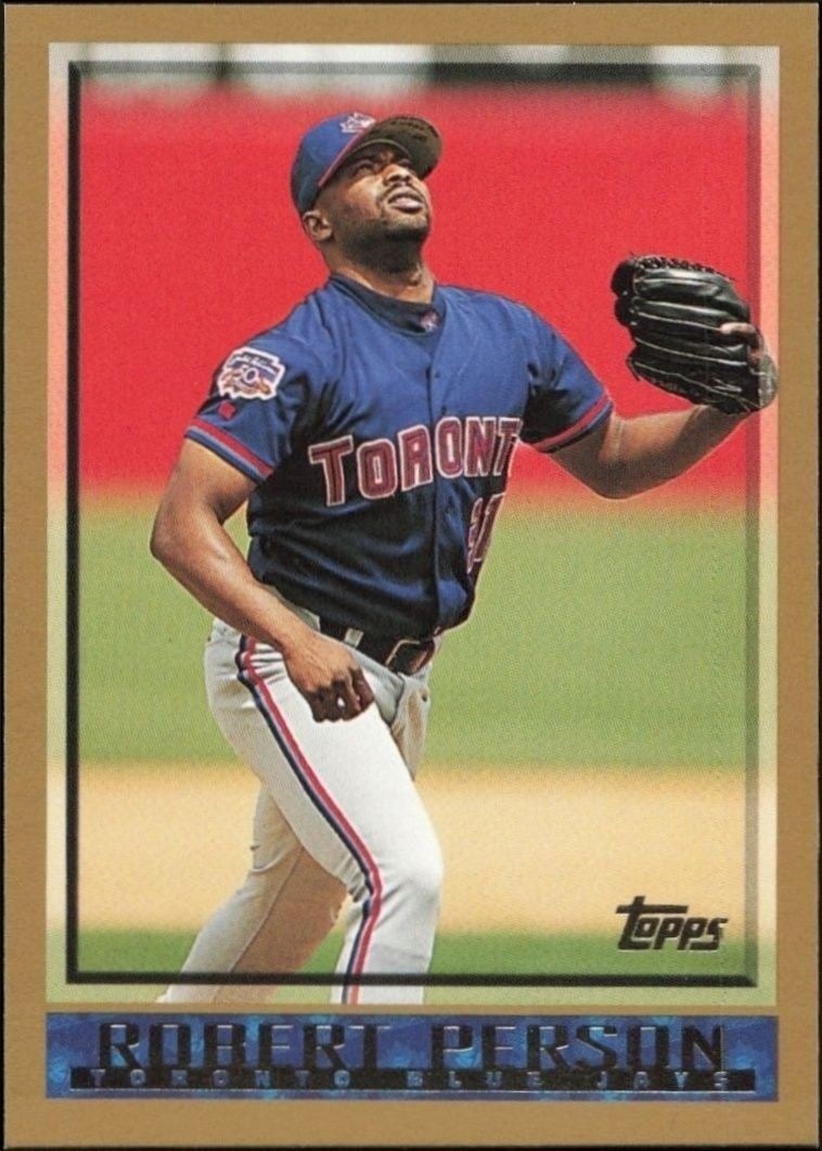 1998 Topps Series 1 Robert Person #233 trading card