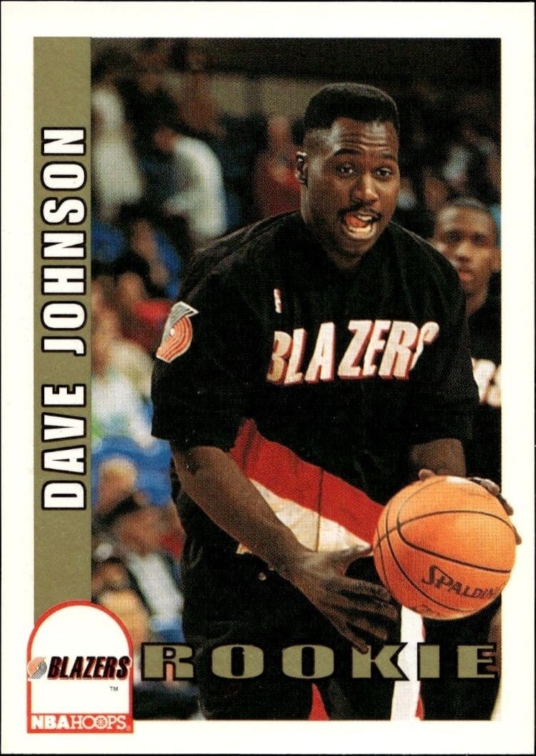 1992-93 Skybox NBA Hoops Series 2 Dave Johnson #456 trading card