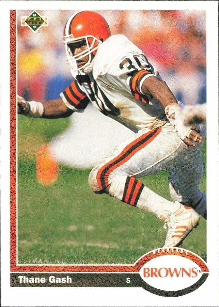 1991 Upper-Deck Thane Gash #224 trading card