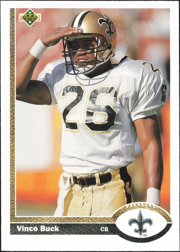 1991 Upper-Deck Vince Buck #228 trading card