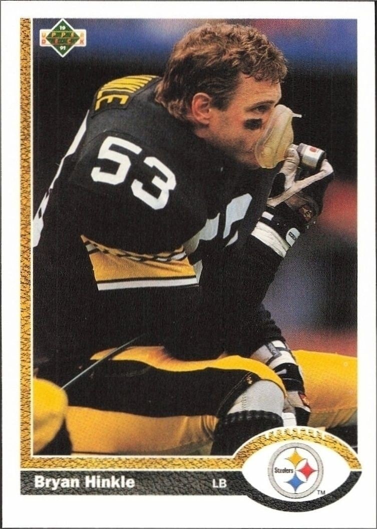 1991 Upper-Deck Bryan Hinkle #113 trading card