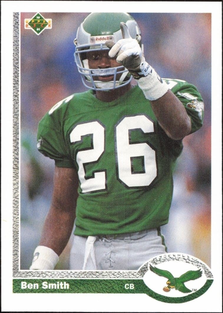 1991 Upper-Deck Ben Smith #110 trading card
