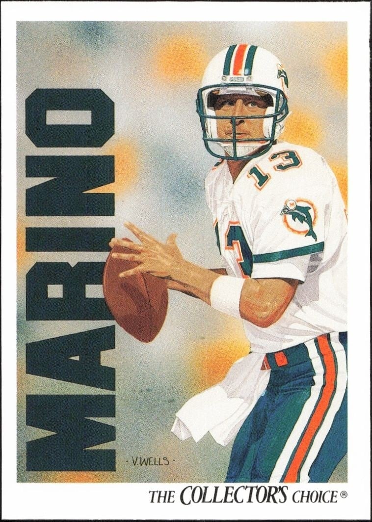 1991 Upper-Deck Dan Marino #83 trading card