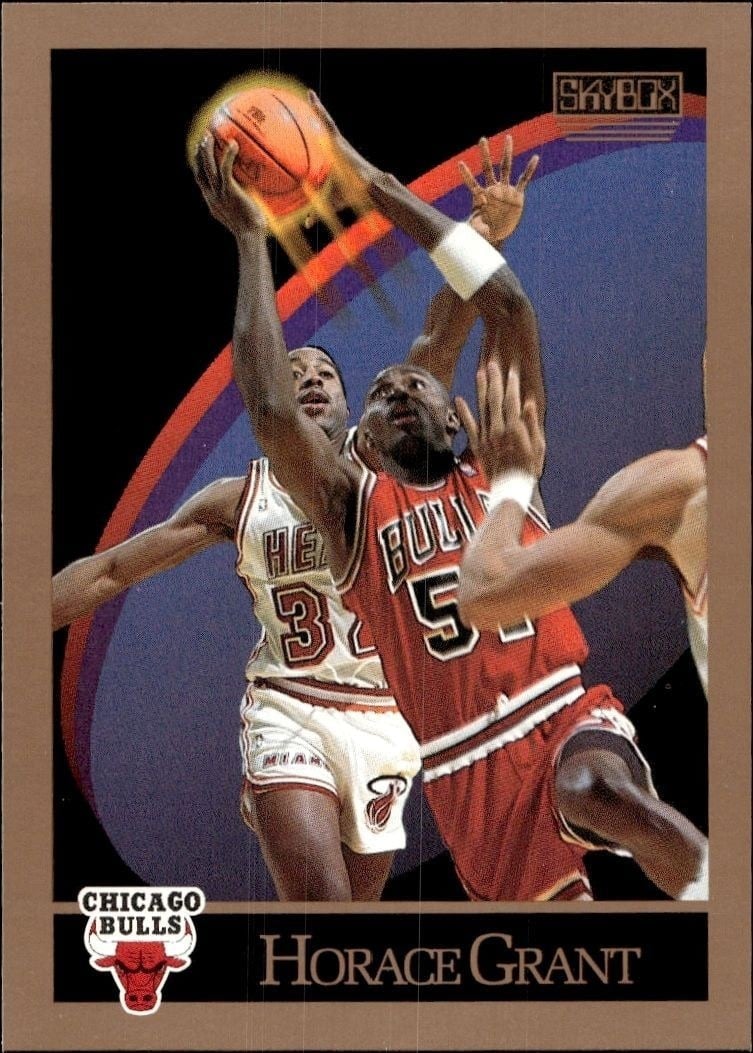 1990-91 Skybox Horace Grant #39 trading card