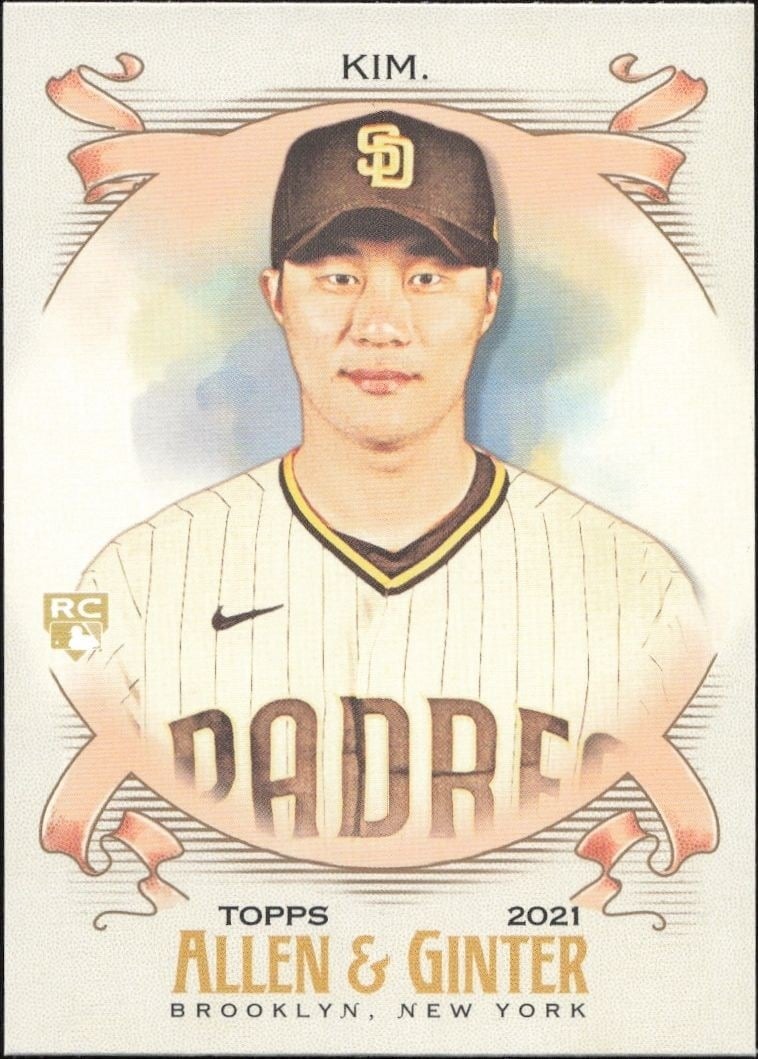 2021 Topps Allen & Ginter Ha-Seong Kim #176 baseball trading card front